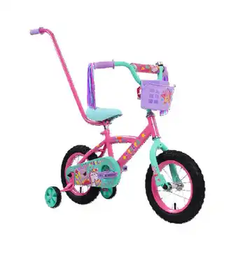 BIG W Peppa pig 30cm bike with handle offer