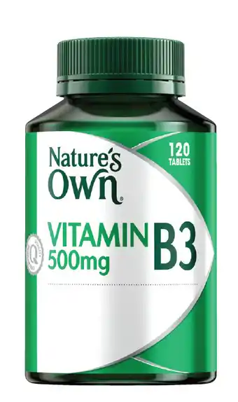 Good Price Pharmacy Nature’s own vitamin b3 500mg 120 tablets offer