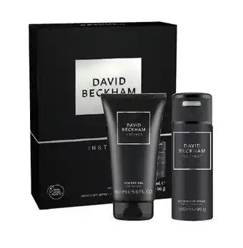 Good Price Pharmacy David beckham instinct deodorant 150ml + 150ml shower gel 250ml offer