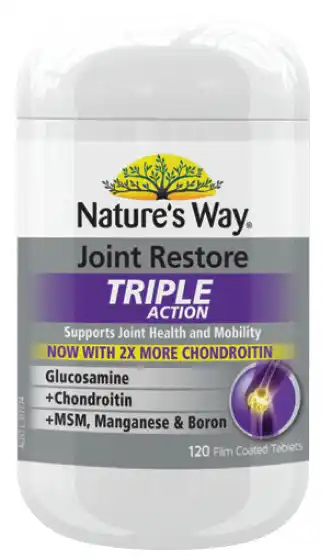 Good Price Pharmacy Nature’s way joint restore triple action 120 tablets offer