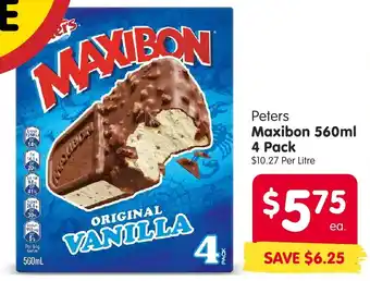 Spar Peters Maxibon offer