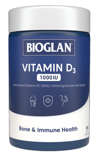 Good Price Pharmacy Bioglan vitamin d3 1000iu 250 capsules offer