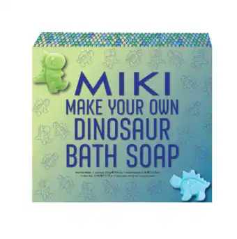 Miki make your own dinosaur soap gift set