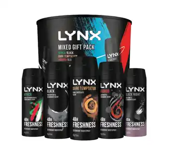 Good Price Pharmacy Lynx deodorant collection 5 pack offer
