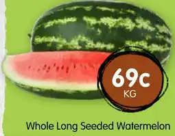 Spudshed Whole Long Seeded Watermelon offer