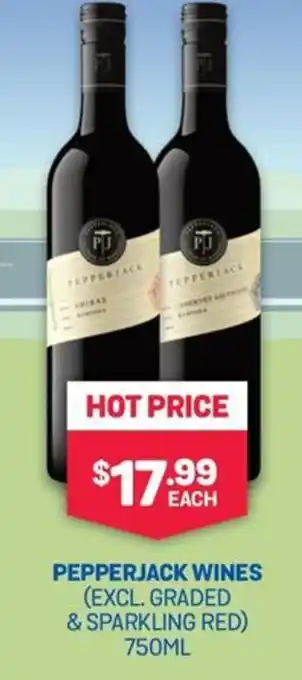Bottlemart Pepperjack wines offer