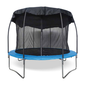 Trampoline sun shade