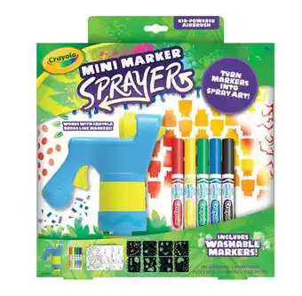 Kmart Crayola mini marker sprayer offer