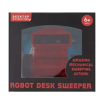 Desktop robot sweeper