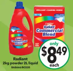 Cheap as Chips Radiant powder, liquid offer