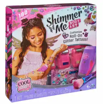 Shimmer me body art