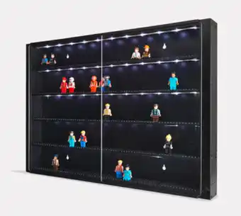 Kmart 5 level mini figure display case offer