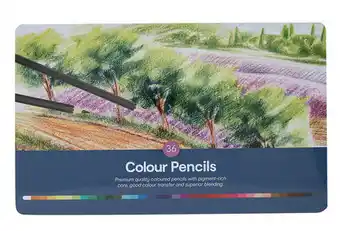 Kmart 36 pack colouring pencils offer