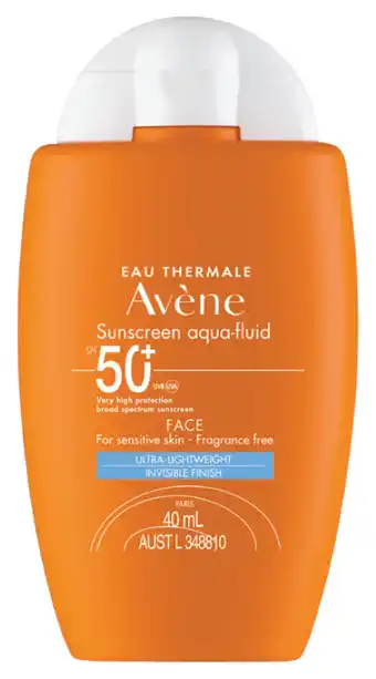 Avene sunscreen aqua-fluid spf50+ 40ml
