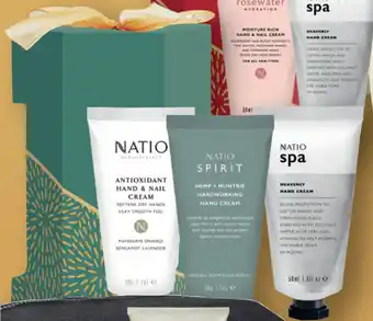 Alliance Pharmacy Natio nourished hands 3 piece gift set offer