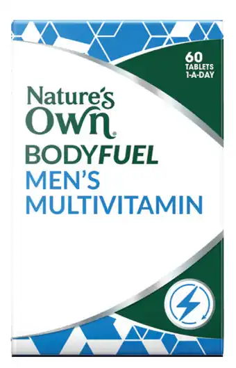 Alliance Pharmacy Nature's own bodyfuel men’s multivitamin 60 tablets offer