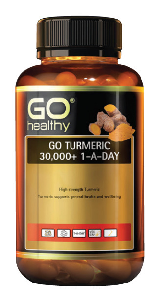 Go healthy go turmeric 30,000+ 1-a-day 60 vegecapsules