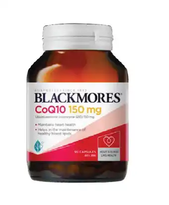 Star Discount Chemist Blackmores coq10 150mg 90 capsules offer
