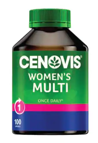 Star Discount Chemist Cenovis women's once daily 100 capsules offer