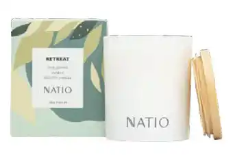 Star Discount Chemist Natio scented candle retreat 280g offer
