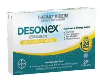Star Discount Chemist Desonex desloratadine 5mg 20 tablets offer