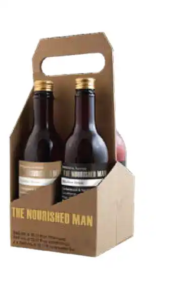 Star Discount Chemist The nourished man beer bottle shampoo, conditioner and 2 x shower gel 4 piece set offer
