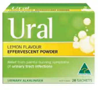 Star Discount Chemist Ural lemon flavour effervescent powder 28 sachets offer