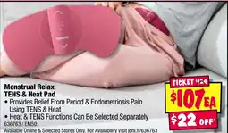 JB Hi-Fi Menstrual Relax TENS & Heat Pad offer