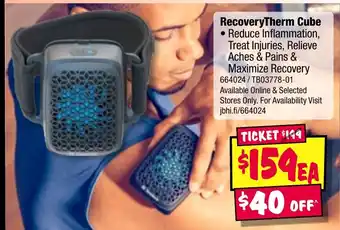 JB Hi-Fi RecoveryTherm Cube offer