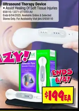 JB Hi-Fi Ultrasound Therapy Device offer