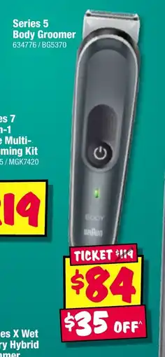 JB Hi-Fi Series 5 Body Groomer offer
