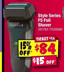 JB Hi-Fi Style Series F5 Foil Shaver offer