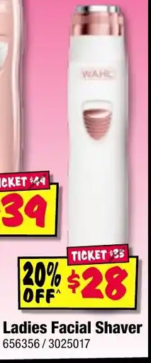JB Hi-Fi Ladies Facial Shaver offer