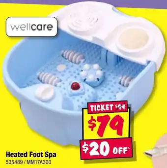 JB Hi-Fi Heated Foot Spa offer
