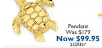 Prouds Pendant offer