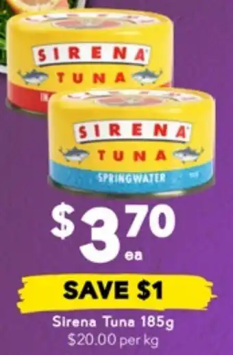 Drakes Sirena Tuna offer
