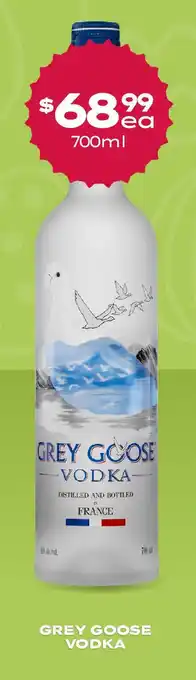 Thirsty Camel Grey goose vodka offer