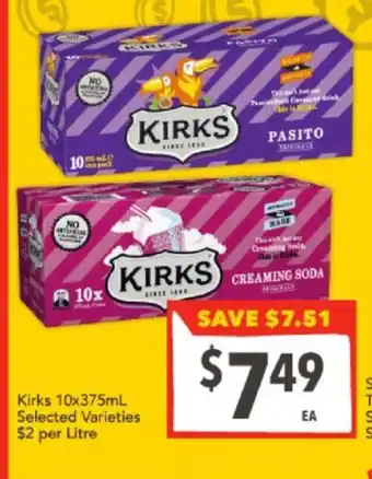 Supa Valu Kirks offer