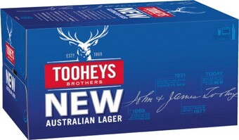 Tooheys New Bottles 24x375mL