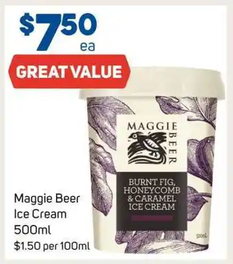 Foodland Maggie Beer Ice Cream offer