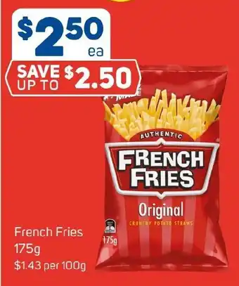 Foodland French Fries offer