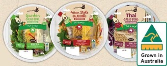 IGA Community Co Garden 200g, Asian or Thai 250g Salad Bowls offer