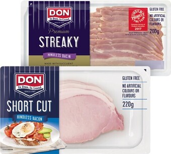 IGA Don Bacon 180-220g Selected Varieties offer