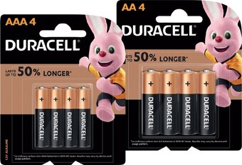 IGA Duracell Coppertop AA or AAA Batteries 4 Pack offer