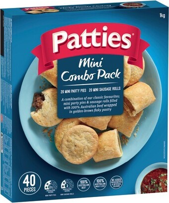 IGA Patties Mini Combo 40 Pack offer