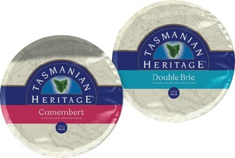 IGA Tasmanian Heritage Camembert or Double Brie Cheese 250g offer