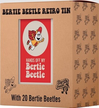Bertie Beetle Retro Tin 200g*