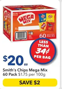 Ritchies Chips Mega Mix offer