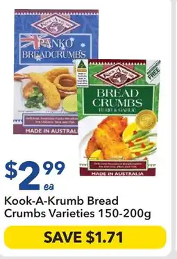 Bread Crumbs Varieties