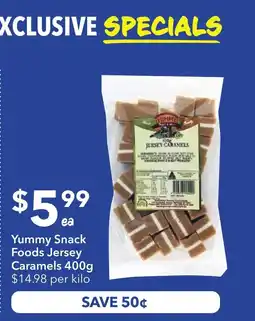 Ritchies Snack Foods Jersey Caramels offer